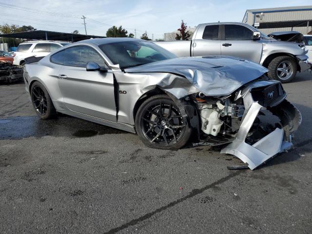 1FA6P8CF4L5138688 - 2020 FORD MUSTANG GT SILVER photo 4