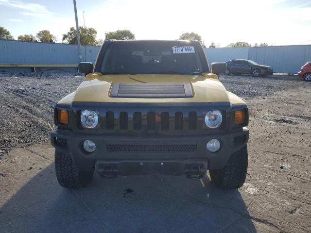 5GTDN136768200739 - 2006 HUMMER H3 YELLOW photo 5