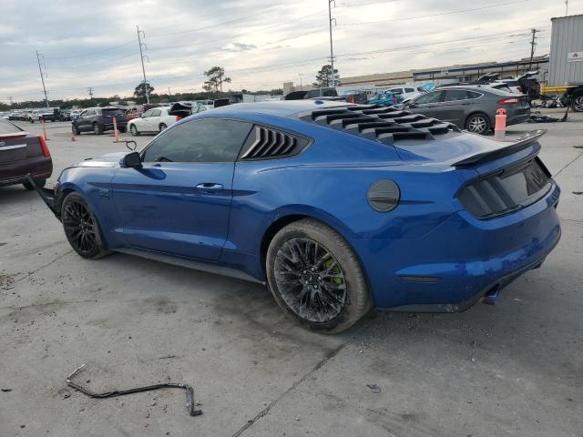1FA6P8CF6H5290561 - 2017 FORD MUSTANG GT BLUE photo 2
