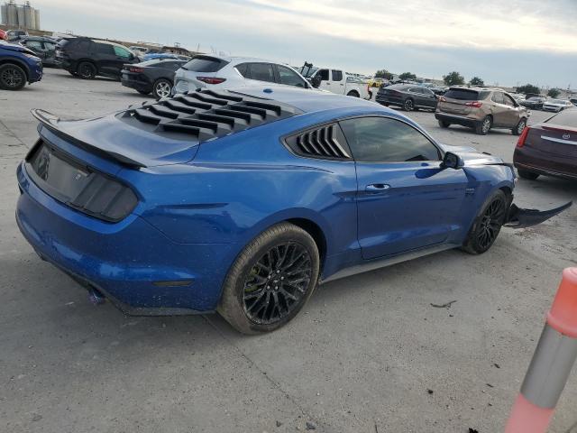 1FA6P8CF6H5290561 - 2017 FORD MUSTANG GT BLUE photo 3