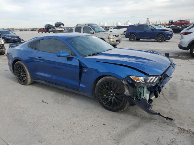 1FA6P8CF6H5290561 - 2017 FORD MUSTANG GT BLUE photo 4