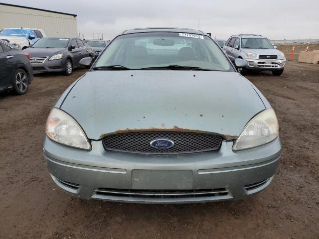 1FAFP56U36A162601 - 2006 FORD TAURUS SEL GREEN photo 5