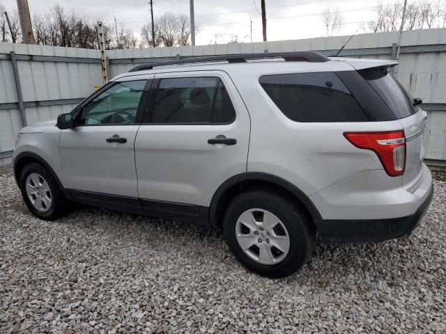 1FM5K7B85EGB94496 - 2014 FORD EXPLORER SILVER photo 2