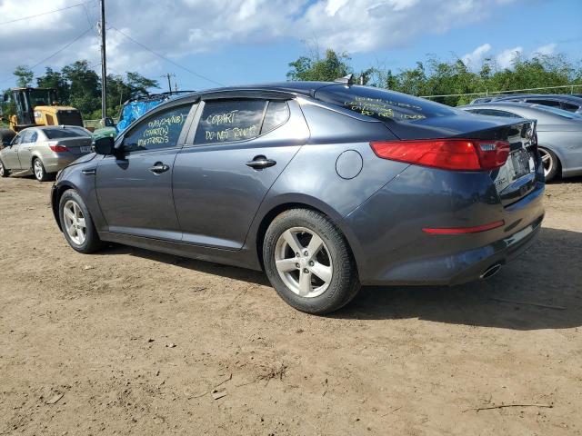 KNAGM4A74F5657592 - 2015 KIA OPTIMA LX CHARCOAL photo 2