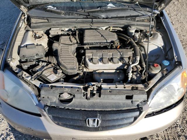 1HGEM21573L803019 - 2003 HONDA CIVIC LX SILVER photo 11