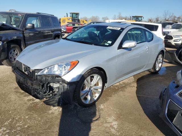 KMHHU6KH7BU057929 - 2011 HYUNDAI GENESIS CO 3.8L SILVER photo 1