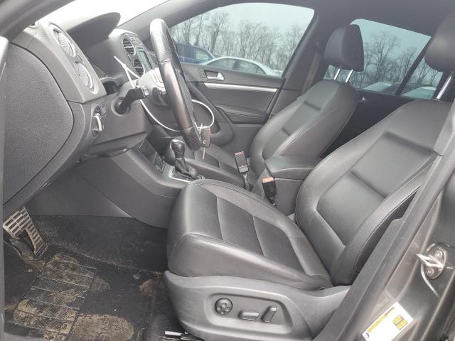 WVGBV7AX9GW009605 - 2016 VOLKSWAGEN TIGUAN S GRAY photo 7