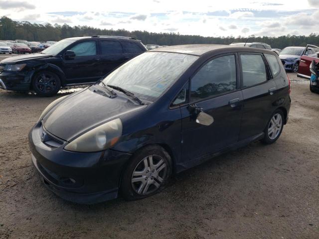 JHMGD38617S029470 - 2007 HONDA FIT S 黑色 照片 1
