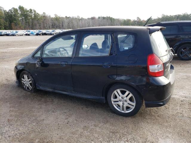 JHMGD38617S029470 - 2007 HONDA FIT S 黑色 照片 2