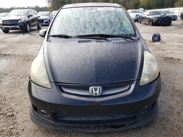 JHMGD38617S029470 - 2007 HONDA FIT S 黑色 照片 5