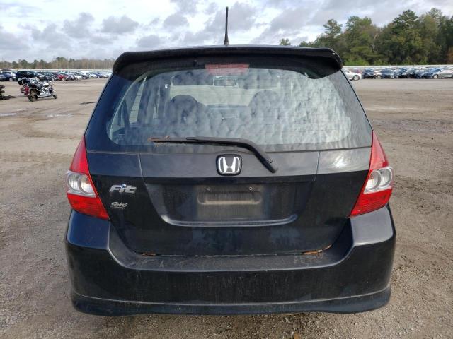 JHMGD38617S029470 - 2007 HONDA FIT S 黑色 照片 6