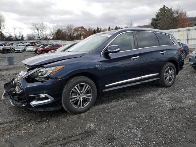 5N1DL0MM4LC509416 - 2020 INFINITI QX60 LUXE BLUE photo 1