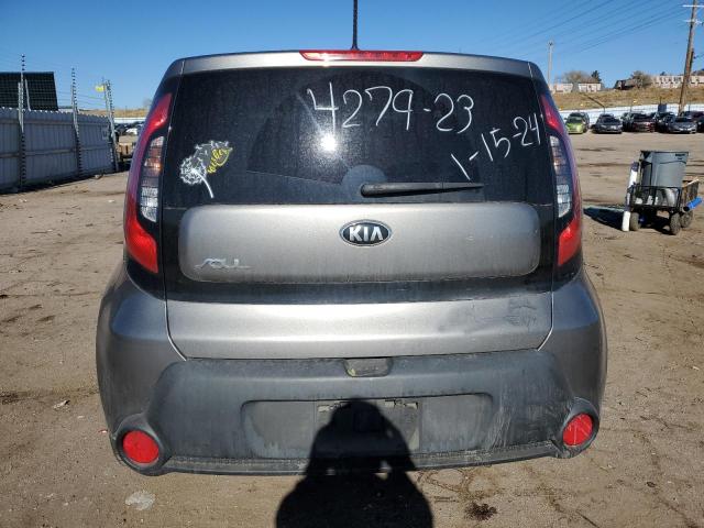 KNDJN2A27G7261662 - 2016 KIA SOUL TAN photo 6