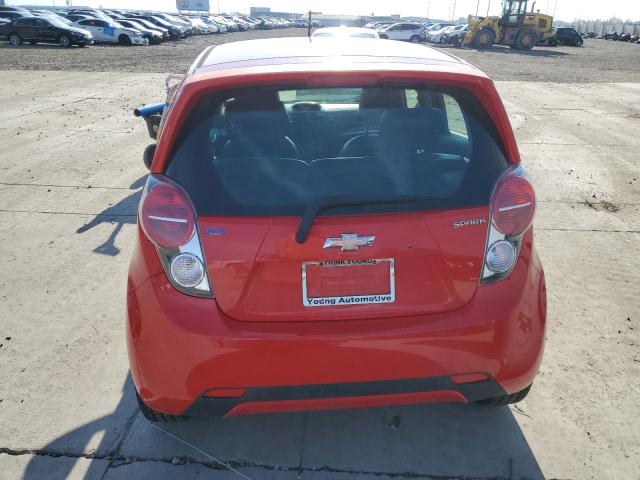 KL8CB6S90FC728889 - 2015 CHEVROLET SPARK LS RED photo 6