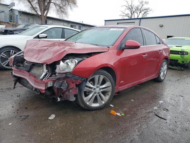 1G1PH5SC0C7215863 - 2012 CHEVROLET CRUZE LTZ RED photo 1