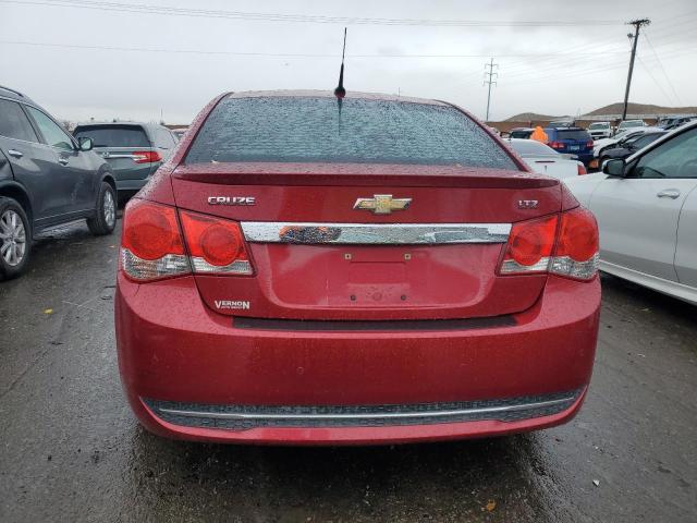 1G1PH5SC0C7215863 - 2012 CHEVROLET CRUZE LTZ RED photo 6