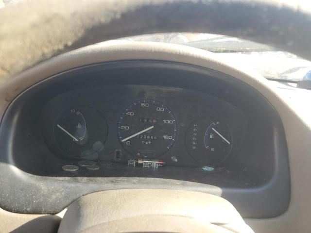 2HGEJ6615YH542810 - 2000 HONDA CIVIC BASE GREEN photo 9