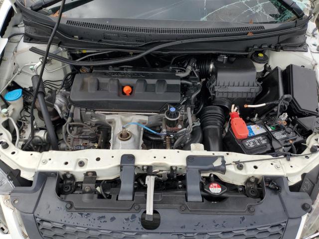 2HGFG3B17CH548088 - 2012 HONDA CIVIC EXL თეთრი ფოტო 11