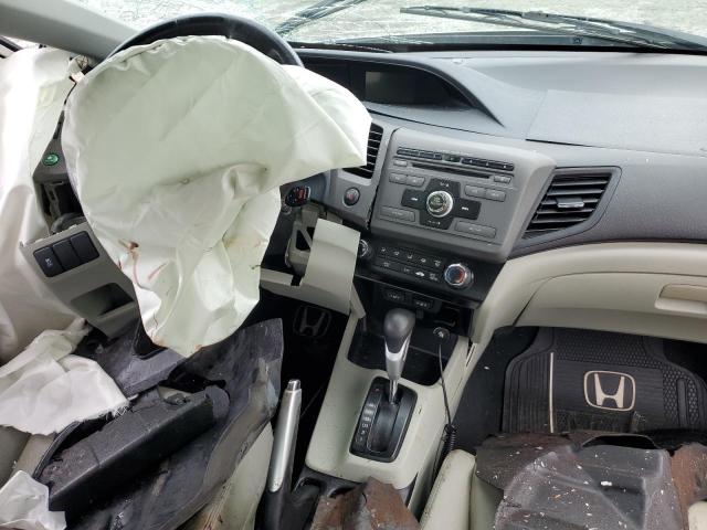 2HGFG3B17CH548088 - 2012 HONDA CIVIC EXL თეთრი ფოტო 8