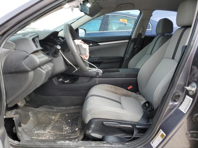 19XFC2F64LE023270 - 2020 HONDA CIVIC LX GRAY photo 7