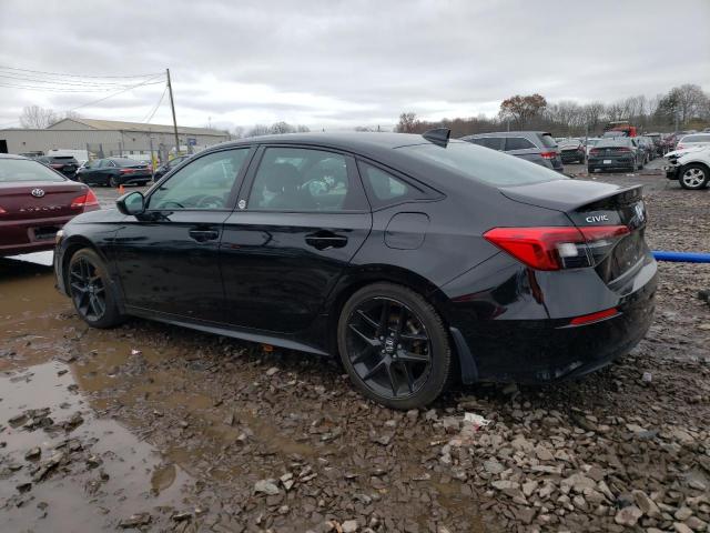 2HGFE2F57NH568616 - 2022 HONDA CIVIC SPORT BLACK photo 2