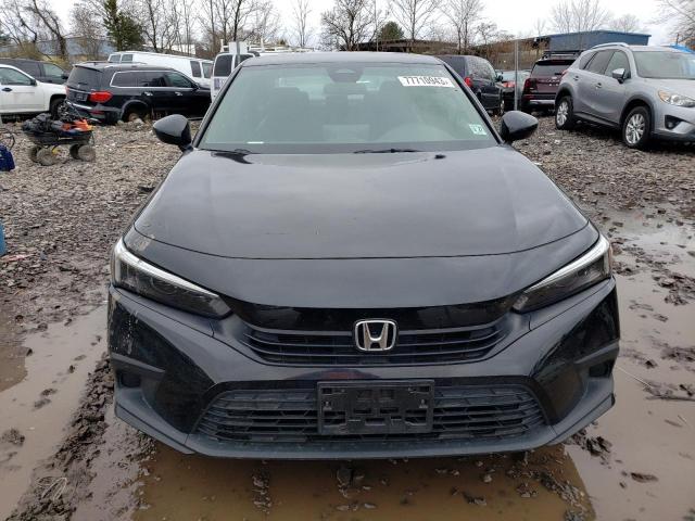 2HGFE2F57NH568616 - 2022 HONDA CIVIC SPORT BLACK photo 5