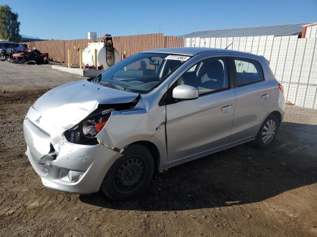 ML32A3HJ4FH032791 - 2015 MITSUBISHI MIRAGE DE SILVER photo 1