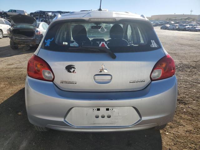 ML32A3HJ4FH032791 - 2015 MITSUBISHI MIRAGE DE SILVER photo 6