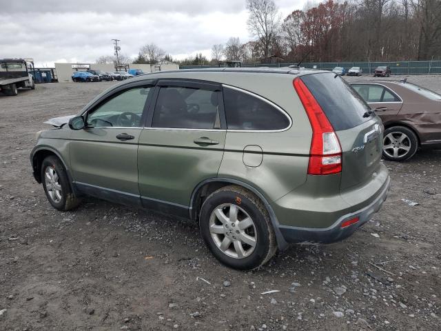 JHLRE38537C078665 - 2007 HONDA CR-V EX GREEN photo 2