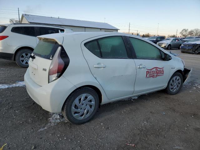 JTDKDTB35G1135789 - 2016 TOYOTA PRIUS C WHITE photo 3