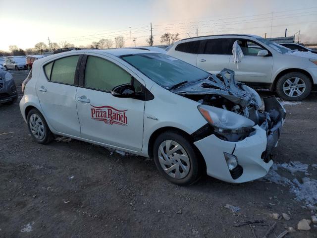 JTDKDTB35G1135789 - 2016 TOYOTA PRIUS C WHITE photo 4