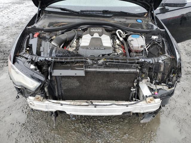 WAUHGAFCXEN034931 - 2014 AUDI A6 PRESTIGE შავი ფოტო 11