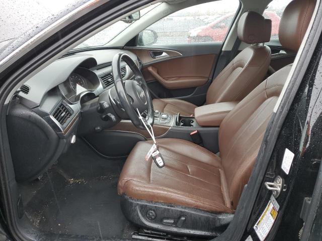 WAUHGAFCXEN034931 - 2014 AUDI A6 PRESTIGE შავი ფოტო 7