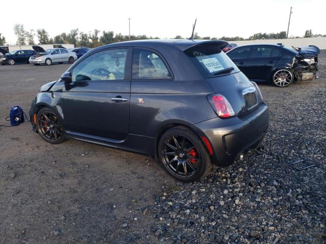 3C3CFFFH6FT621979 - 2015 FIAT 500 ABARTH CHARCOAL photo 2