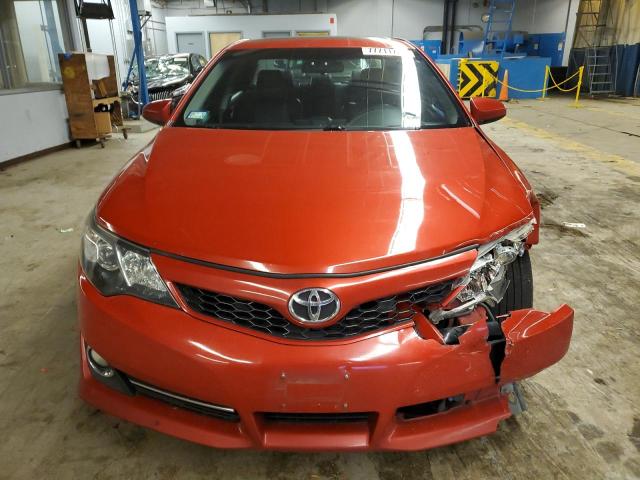 4T1BF1FK1DU671967 - 2013 TOYOTA CAMRY L RED photo 5