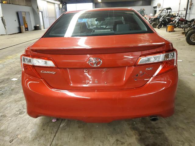 4T1BF1FK1DU671967 - 2013 TOYOTA CAMRY L RED photo 6