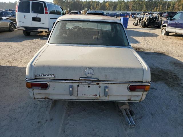 10801812052629 - 1970 MERCEDES-BENZ C280 WHITE photo 6