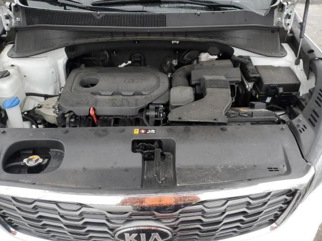 5XYPGDA32LG637710 - 2020 KIA SORENTO L WHITE photo 12