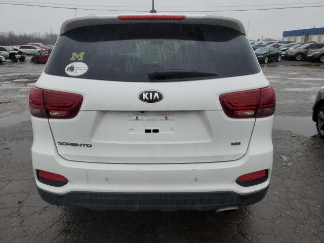 5XYPGDA32LG637710 - 2020 KIA SORENTO L WHITE photo 6