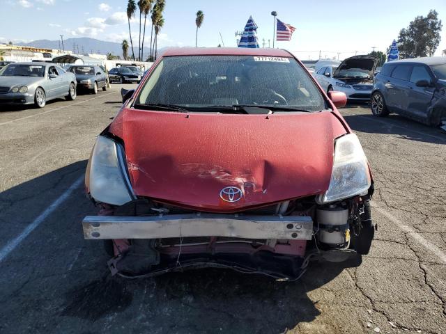 JTDKB20U677623626 - 2007 TOYOTA PRIUS RED photo 5