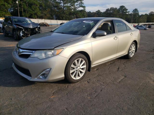 4T1BK1FK5EU540943 - 2014 TOYOTA CAMRY SE TAN photo 1