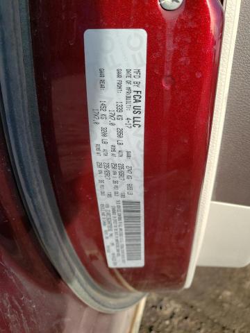 2C4RC1BG3HR759192 - 2017 CHRYSLER PACIFICA TOURING L 勃艮第红 照片 13