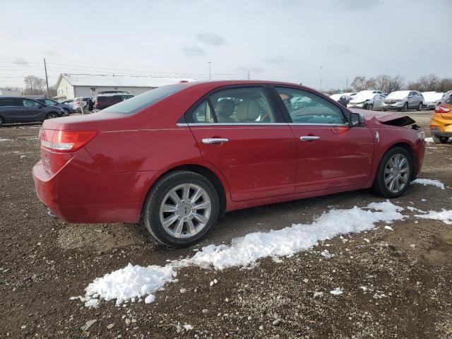 3LNHL2GC1CR828211 - 2012 LINCOLN MKZ RED photo 3