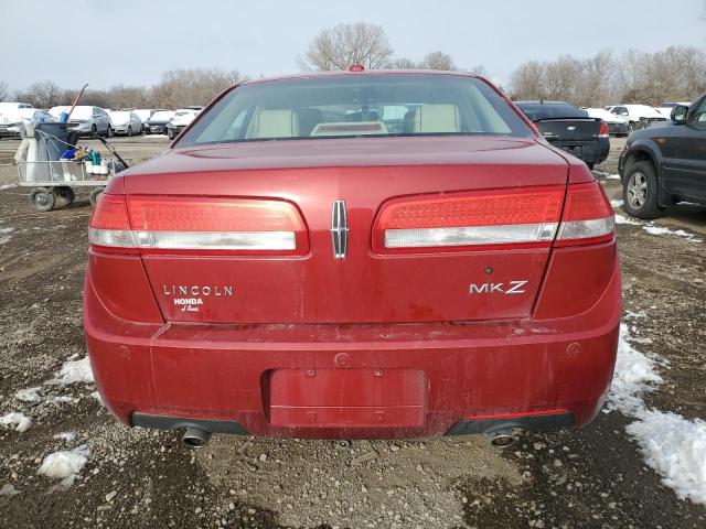 3LNHL2GC1CR828211 - 2012 LINCOLN MKZ RED photo 6