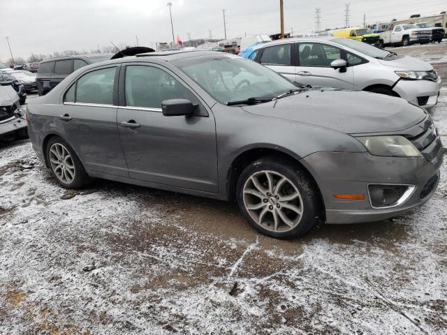 3FAHP0CG1AR323682 - 2010 FORD FUSION SEL GRAY photo 4