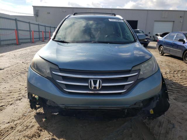 5J6RM3H78DL042123 - 2013 HONDA CR-V EXL BLUE photo 5