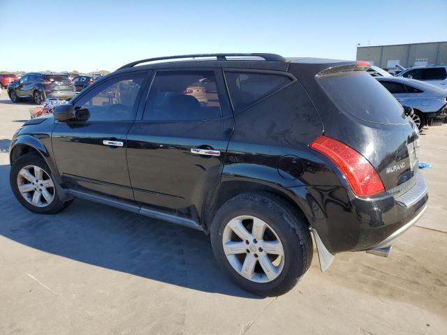 JN8AZ08W57W603721 - 2007 NISSAN MURANO SL BLACK photo 2