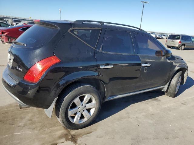 JN8AZ08W57W603721 - 2007 NISSAN MURANO SL BLACK photo 3