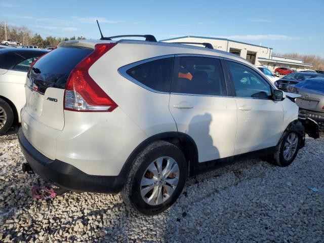 5J6RM4H71EL004210 - 2014 HONDA CR-V EXL WHITE photo 3