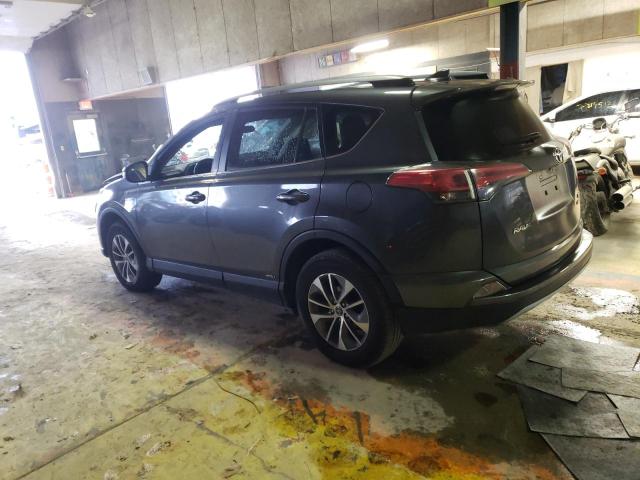 JTMRJREV3HD118058 - 2017 TOYOTA RAV4 HV LE GRAY photo 2